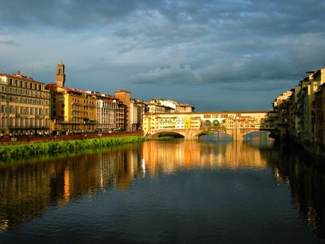 Florence, Italy Solid Brass Charm: Ponte Vecchio (The Old Bridge) – Bijou  Arte Designs